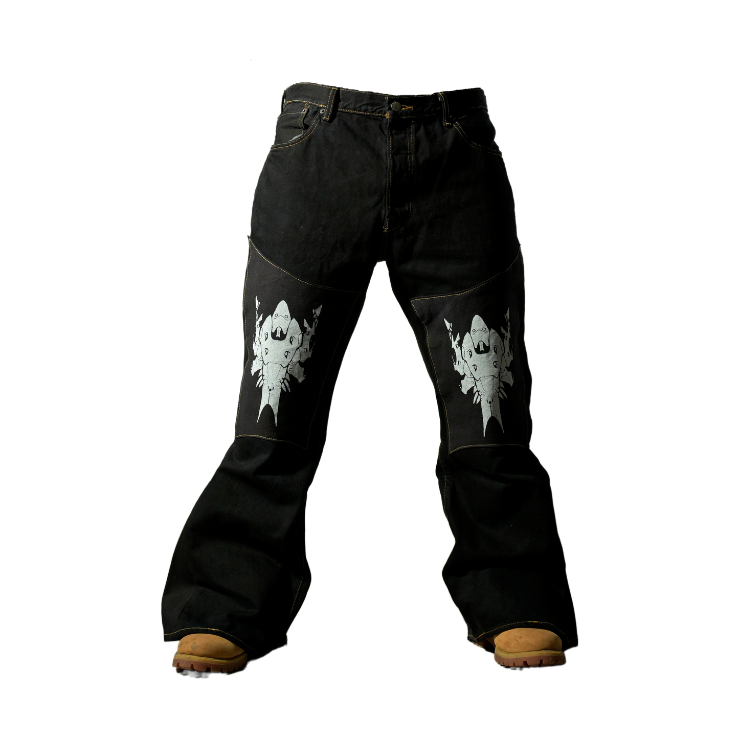 Double knee jeans