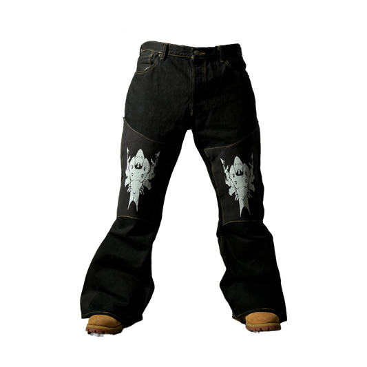 Double knee jeans